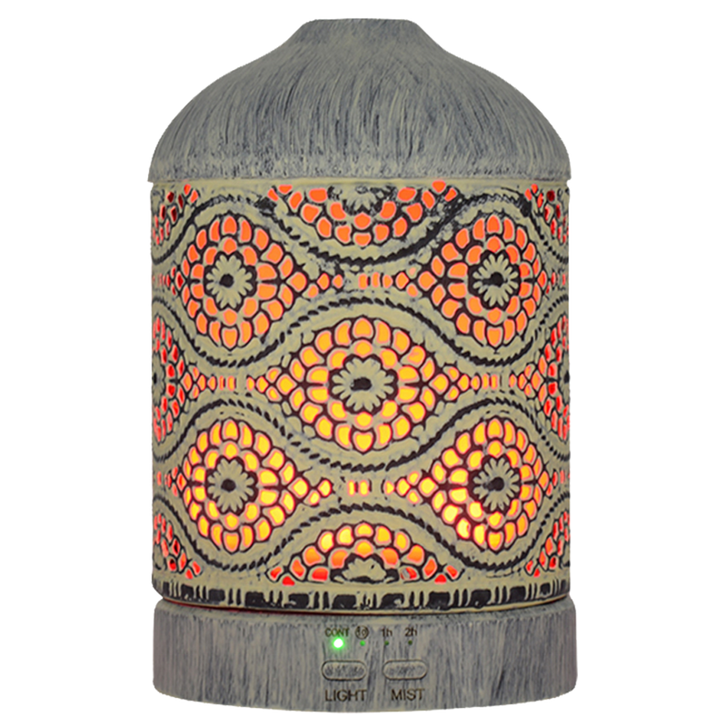 Mystic Glow Metal Aromatherapy Diffuser by Aura Maestro